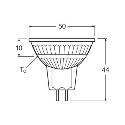 OSRAM LED-reflektor GU5.3 sæt med 3, 6,5 W, 12 V, 2.700 K, 36°