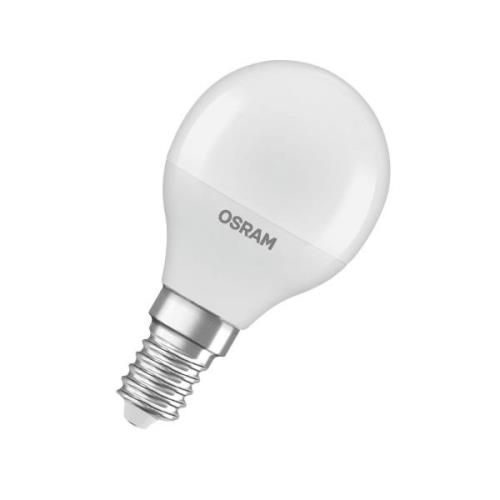 OSRAM LED Classic Star, dråbe, mat, E14, 3,3 W, 4.000 K