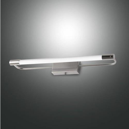 Rapallo LED-væglampe, krom, IP44, 40 cm