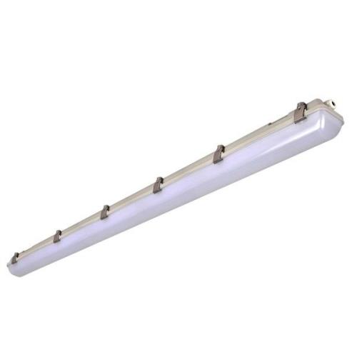 659 LED-vådrumslampe, grå, 156 cm, 50 W