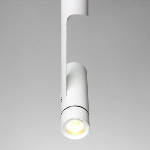 Oligo Hubble LED-skinnespot 2.700 K mat hvid