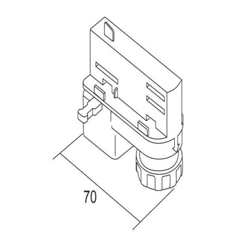 Ivela universaladapter 220-240V, sølv