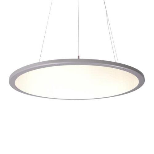 3420 LED-pendellampe, rund, 3.000 K, aluminium