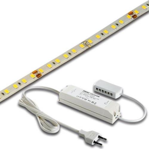 LED-strip Basic-Tape S, IP54, 3.000K, længde 260 cm