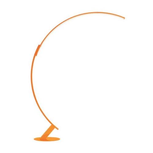 Kundalini Kyudo LED-gulvlampe, orange