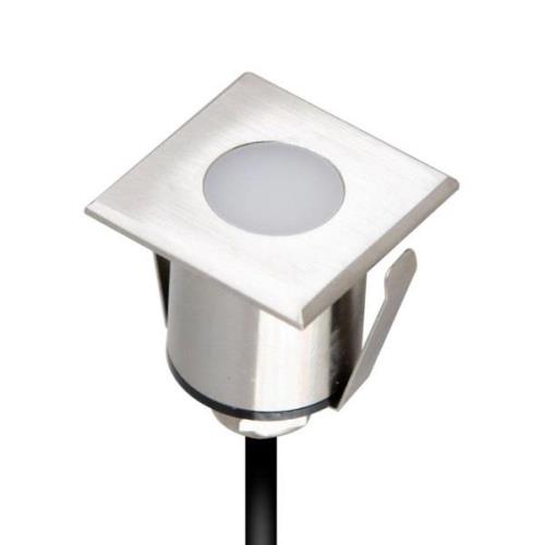 EVN P6710 LED-gulvspot, 12V/DC, kantet