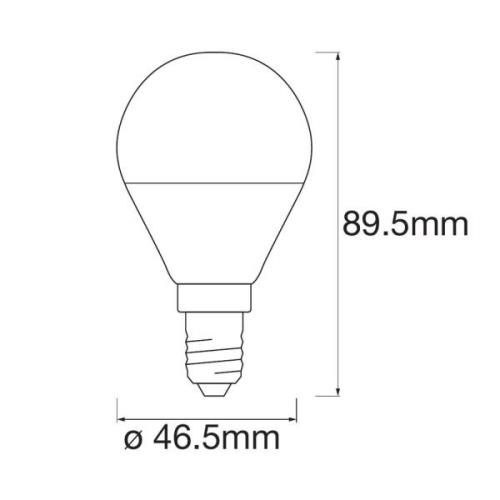 LEDVANCE SMART+ WiFi E14 5W dråbe RGBW 3 stk