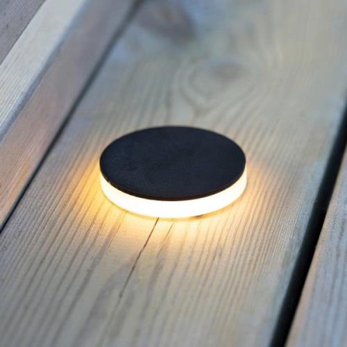 Garden 24 Decklight sort 3W lateral Ø6cm