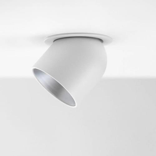 SLC Cup LED-indbygningsdownlight hvid/sølv 3.000 K