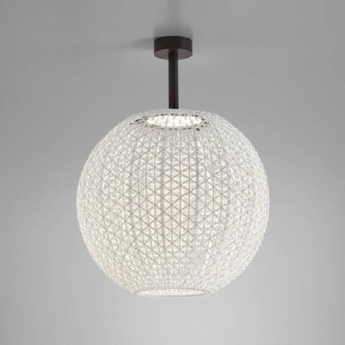 Bover Nans Sphere PF/60 LED udendørs loftslampe beige