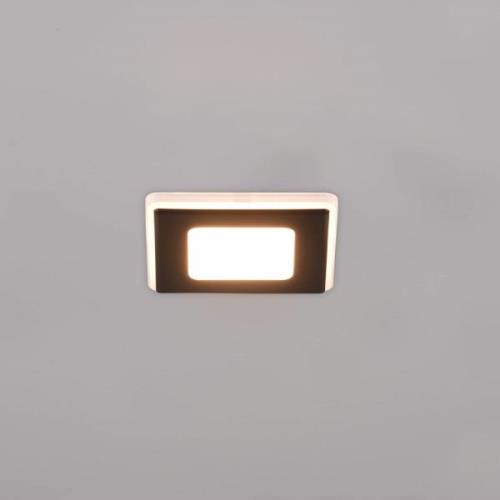 Nimbus LED-lampe IP44 8,5x8,5cm 830 sort