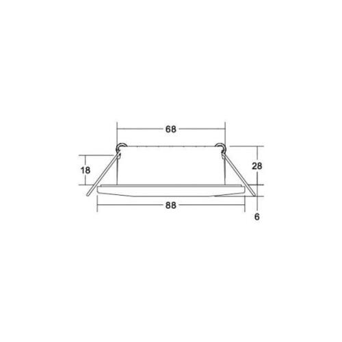 BRUMBERG Chooose LED-downlight rund hvid