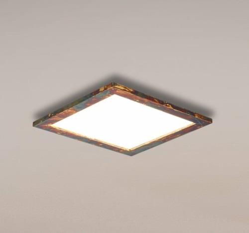 Quitani Aurinor LED-panel, guldfarvet, 45 cm