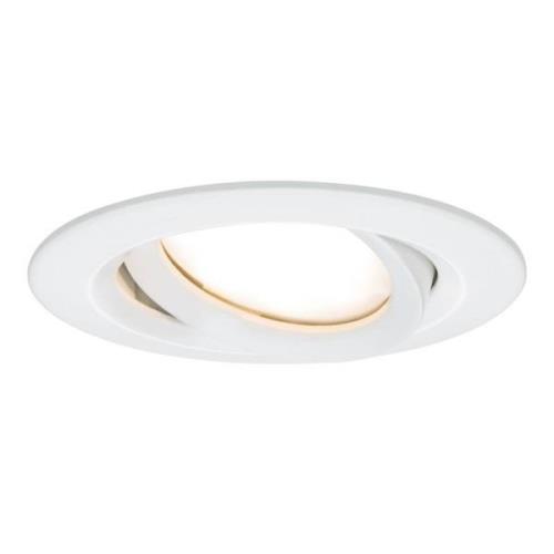 Paulmann Nova Plus LED-spot, rundt, hvidt