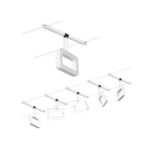 Paulmann Frame LED-wiresystem 5 lk, mat hvid