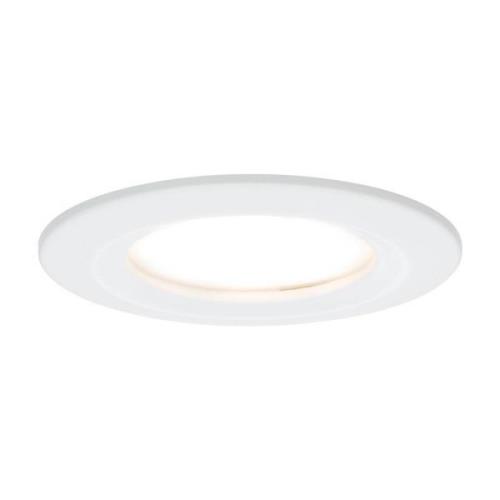 Paulmann LED-spot Nova Coin rund, dæmpbar, hvid