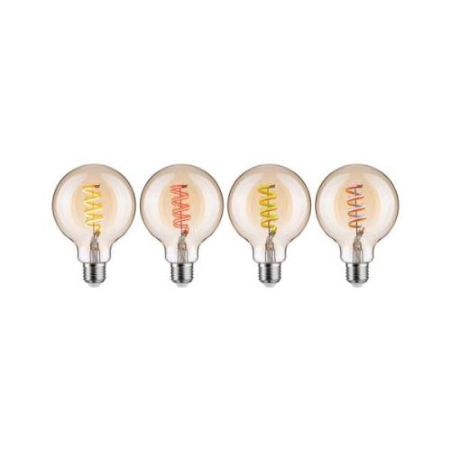 Paulmann LED-globe G95 ZigBee E27 6,3W guld RGBW