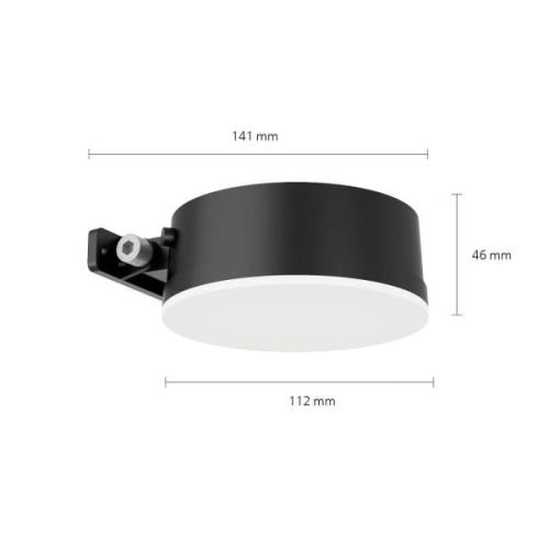 Philips LED solcelle-væglampe Vynce, Ø hoved 11,2 cm