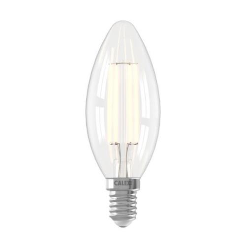 Calex Smart LED-pære E14 B35 4,9W stearinlys 1800K-3000K