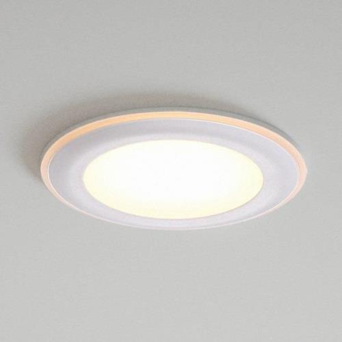 Elkton indbygget loftlampe med LED, Ø 8 cm