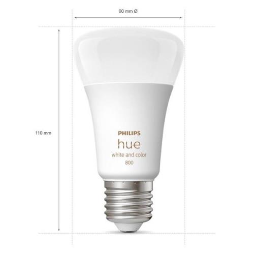 Philips Hue White&Color Ambiance LED E27 6,5 W, 4