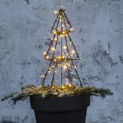 LED udendørs dekoration Light Tree Foldy, højde 50 cm