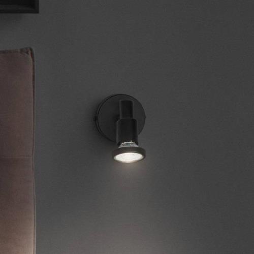 LEDVANCE LED-loftspot GU10, enkeltflamme, sort