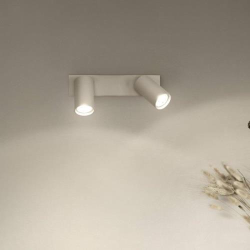 LEDVANCE Octagon LED-spotlight, dæmpbar, to-lampe, hvid