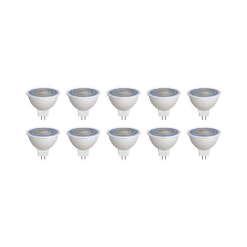 Prios LED-reflektor GU5.3 7.5W 621lm 36° hvid 827 sæt med 10 stk