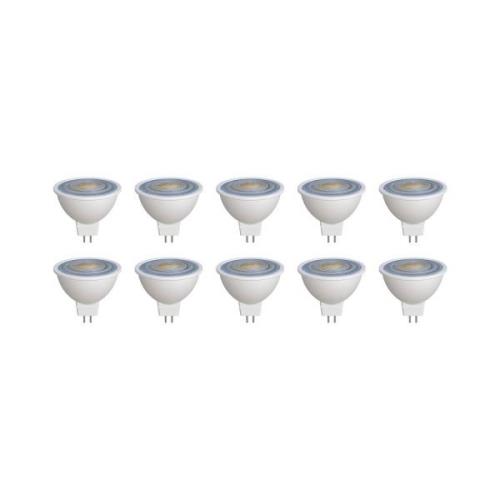 Prios LED-reflektor GU5.3 7.5W 621lm 36° hvid 840 sæt med 10 stk