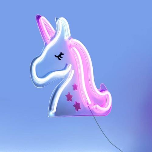 Neon Unicorn LED-væglampe, USB