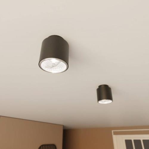 Nano loftslampe, sort, 1-lys, metal