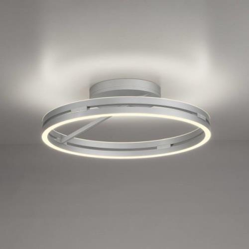 PURE loftlampe Loop, aluminium, metal, Ø 60 cm CCT