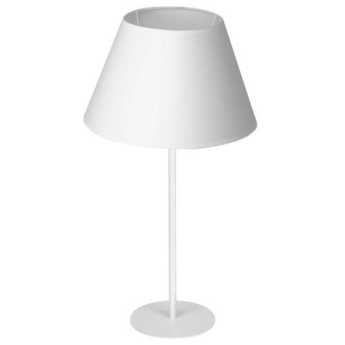 Soho bordlampe, konisk, højde 56 cm, hvid