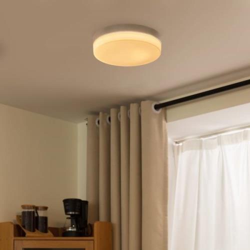 Arcchio Aliras LED-loftlampe til bad, krom, 29 cm