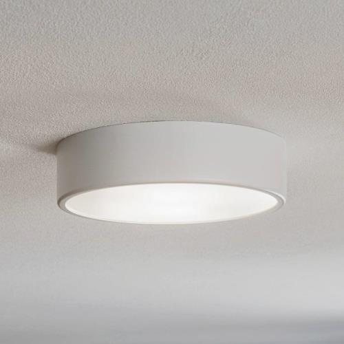 Cleo 300 loftlampe, sensor, Ø 30 cm, hvid