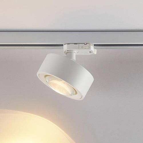 Molto Luce LED 3-faset skinnespot Mag, hvid, 827