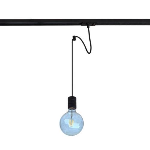 Lindby pendellampe Linaro, 6,3 cm, sort, 1-faset, Ø 4,6 cm