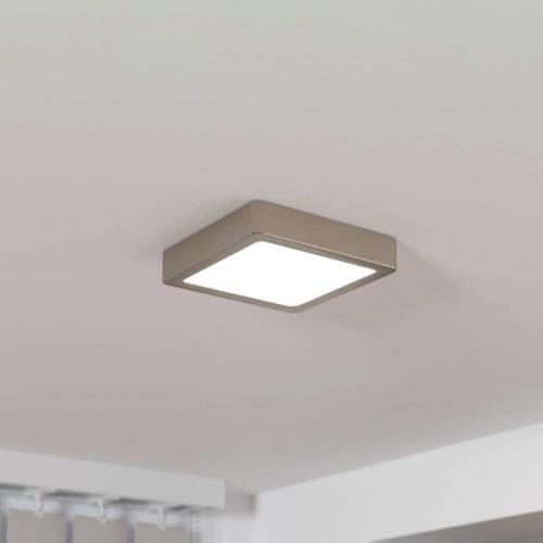 LED-panel til overflademontering Fueva 5 IP20 830 nikkel 16x16cm