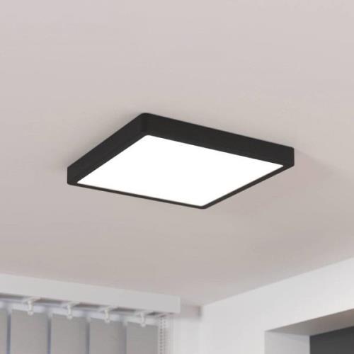 LED-panel til overflademontering Fueva5 IP20 830 sort 28,5x28,5 cm