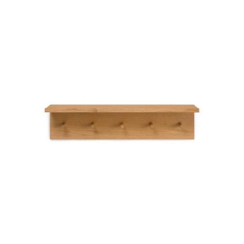 ferm LIVING opbevaringsstativ Place Rack, 75 cm lang, krog, træ