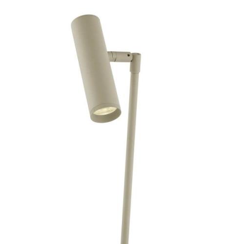 Tom Pro LED-bordlampe, sandfarvet, højde 47 cm, CCT, dæmper