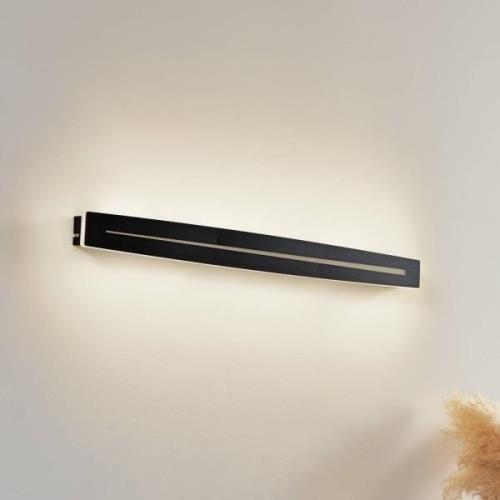 Lindby loftlampe Benario, sort, aluminium, 80 cm