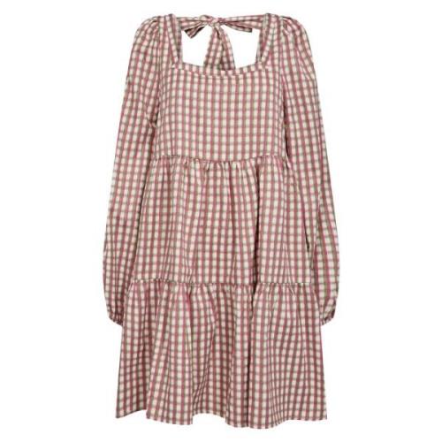 Liberté - Cecilia LS Dress, 21406 - Army Raspberry Check