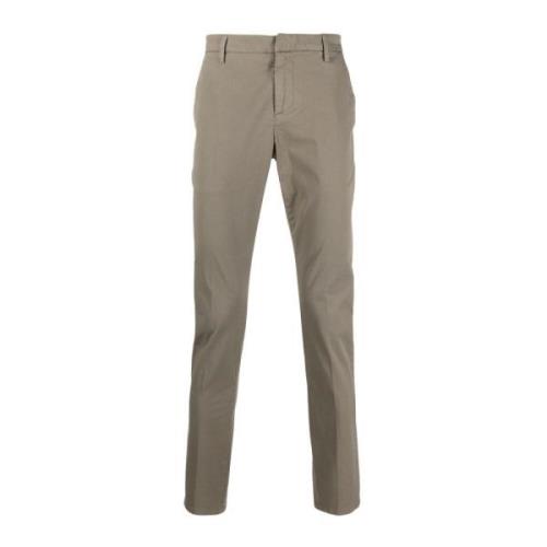 Stilfulde Dove Grey Slim-fit Bukser