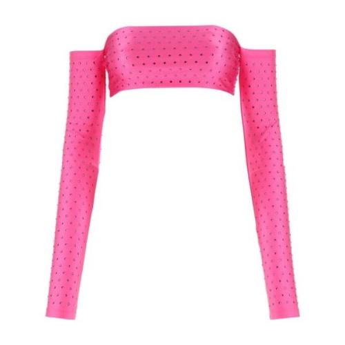 Pyntet stretch nylon top