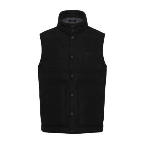 Sort Nylon Vest - Letv?gt og alsidig