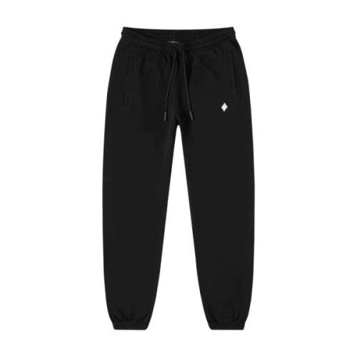 Cross Relax Sweatpants Sort Hvid