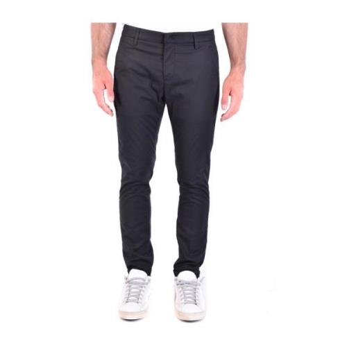 Sporty Slim Fit Sorte Bukser