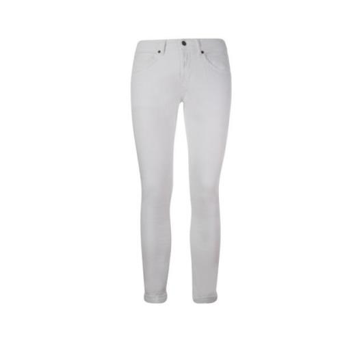 Hvide Skinny Fit Jeans